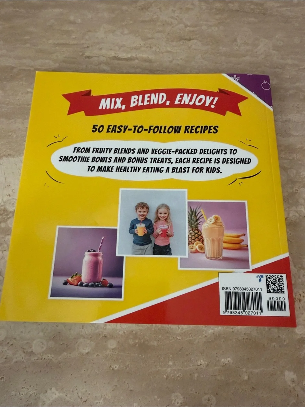 Hamilton Beach Pink Personal Blender with Smoothies for Kids Cookbook